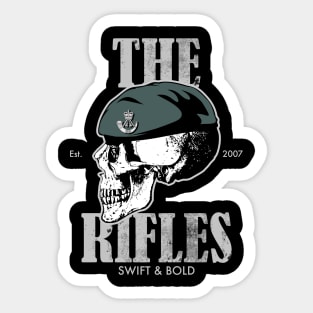 The Rifles (distressed) Sticker